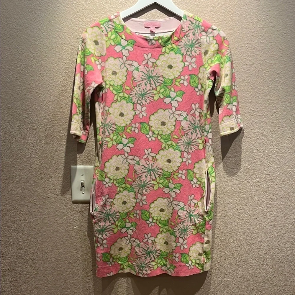 Lily Pulitzer Girl’s Terry Swimsuit Coverup Dress Size 12-14 XL
